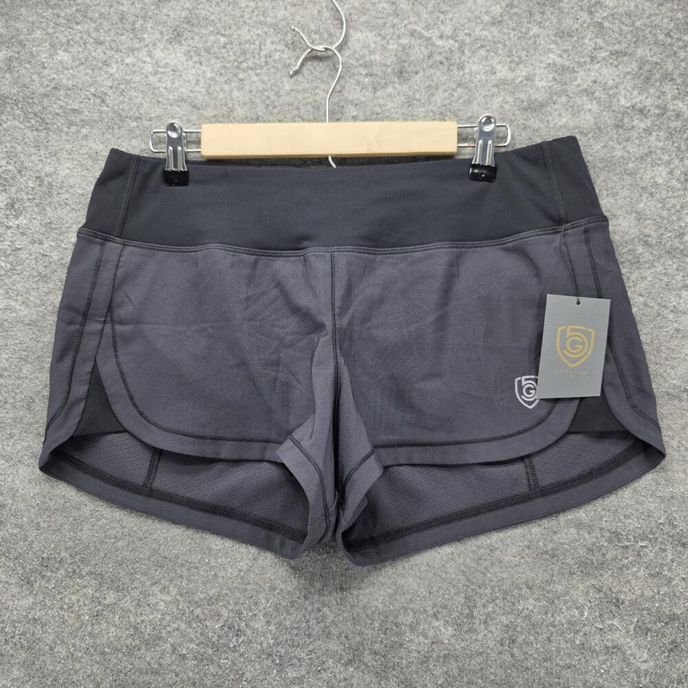 Goal Five Shorts Womens L Gray 3 In Fast Free Lined Running Athletic